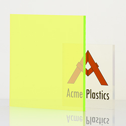 1/8 Neon Green Cast Acrylic Sheets - One Side Matte / One Side Glossy –  Custom Made Better