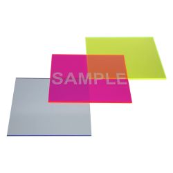 Sample Fluorescent Color Acrylic Sheet - Cast