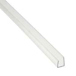 POLYCARBONATE MULTIWALL U-CHANNEL CONNECTOR 10ft.