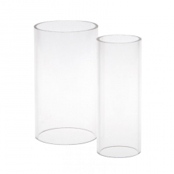 1 x 8 Clear Retail Plastic Packaging Tube